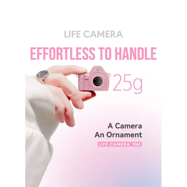 Mini Camera 1440p 2K HD Video Recording S161 Portable kids Cam DV Video Recorder With Lamp