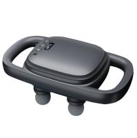 Pistola de fascia de nível profissional de alta frequência sem fio de quatro cabeças Pistola de fascia automática de massagem automática de corpo inteiro
