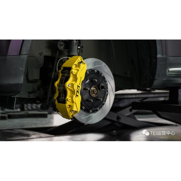 Front Big Brake Kit 6 Piston Caliper With 355x32mm Rotor BBK Auto Brake System For Geely Boyue 18 Inch Car Rim
