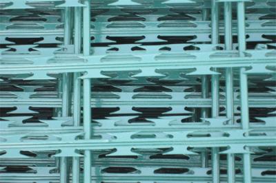 Diamond Opening Razor Barbed Wire Mesh Fence For Factory Or Prison