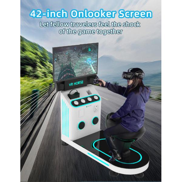 1 игрок 9D симулятор виртуальной реальности верховая верховая VR игровая машина Монета работает