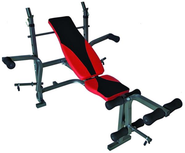 Multi Fitness 23kg Gym Fitness Equipments Weight Lifting Bench 10pcs