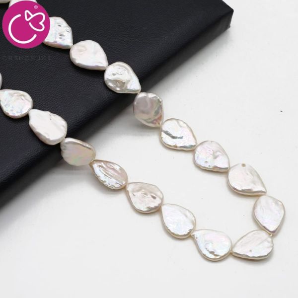 Hot Sale Irregular Acrylic Baroque Pearl Long Stick Coin Rectangle Beads for DIY Jewelry Making