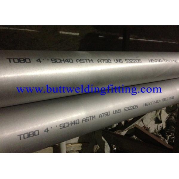 Round 2205 Duplex Stainless Steel Tubing ASTM A790 Galvanized Steel Pipe