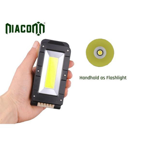 COB Rechargeable Led Headlamp , Magnet Base Led Headlamp Flashlight PVC Material