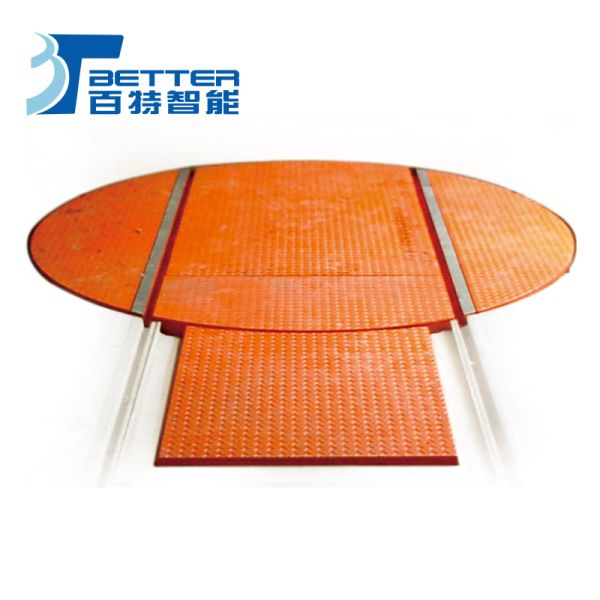 3 Ton Car Electric Turntable Used For U Shaped Turns Of Cars Track Turntable
