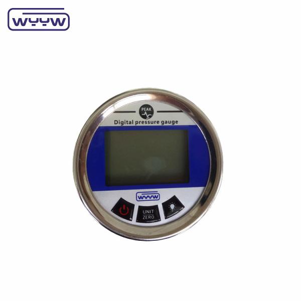 Gauge All Stainless Steel Pressure Gauge with Vaccum Pressure Limits and 12 Months