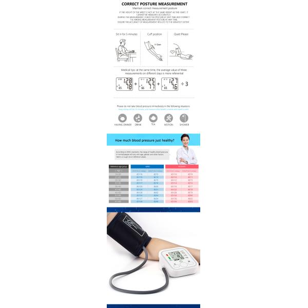 Wrist Type Blood Pressure Meter Speech Blood Pressure Meter Blood Pressure Monitor