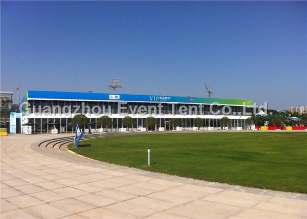 Double Decker Tent Strength Aluminum Structure Fire Retardant For Trade Show Event