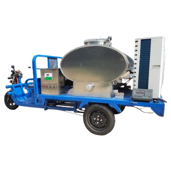Mobile Milk Cooling Tank Tricycle