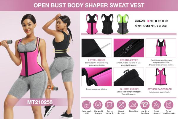 2023 Women's Workout Waist Trainer Hexin's Latest Design for Adults Shipping via UPS