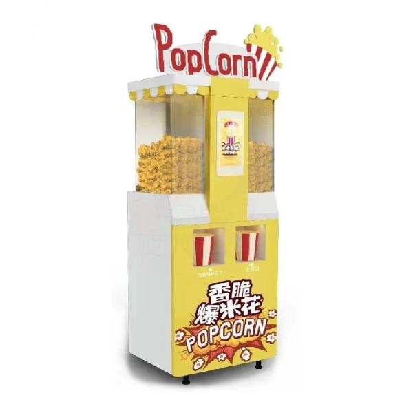 Commercial Automatic 2 Flavors Popcorn Making Vending Machines
