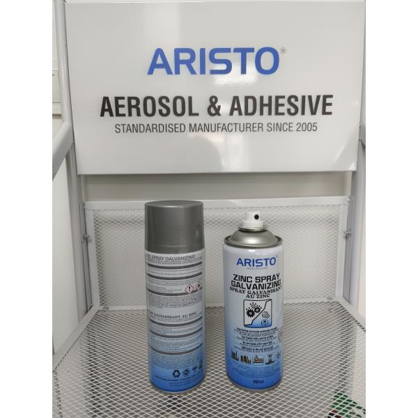 Pintura con aerosol de zinc acrílico 5-10 minutos Tiempo de secado Material de recubrimiento