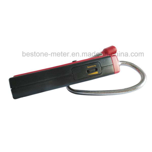 Combustible Gas Leak Detector with Built-in Sensor, Adjustable Sound Light Alarm Tester, Natural Gas As8800L
