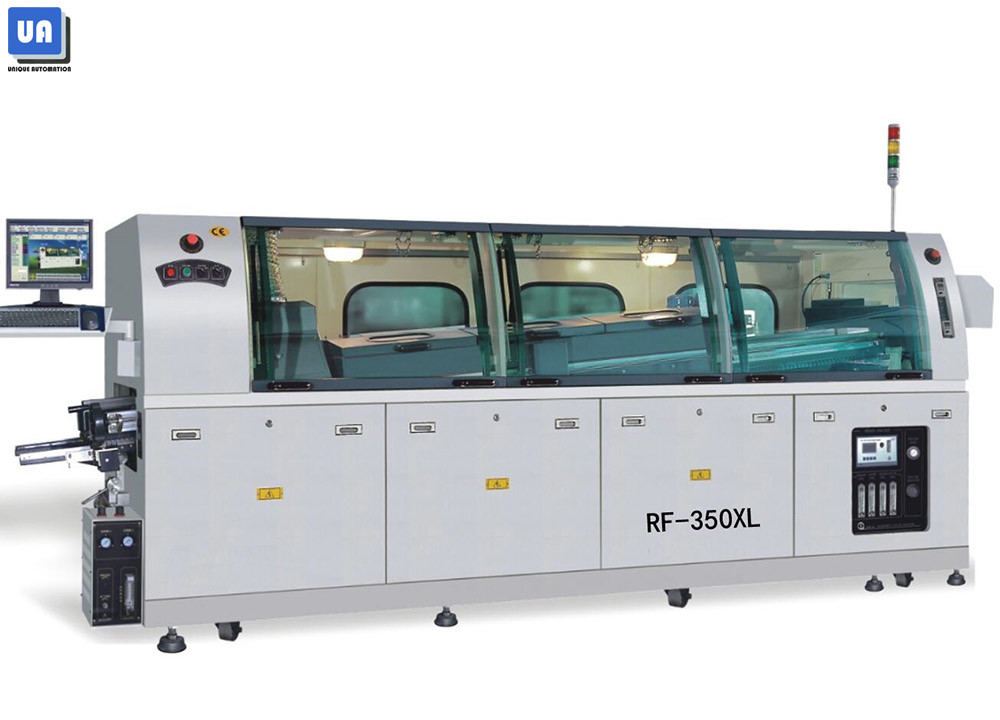 PLC управлением мотора шага машины RF-350XL волны зоны 1800mm паяя неэтилированный