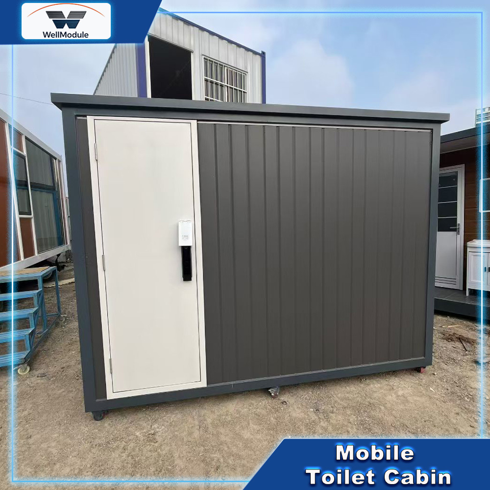 Affordable Portable Toilet Cabin Designed for Quick Setup and at Outdoor Events Construction Sites and Remote Locations
