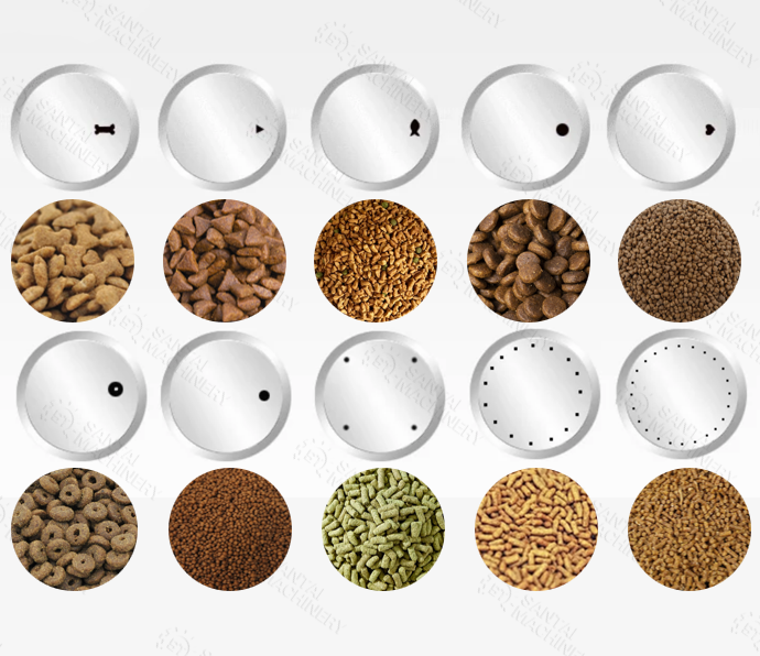 Industrial 50 /100 /120 /150 /200/300 /350 /500kg/h animal feed extruder Dry Cat Shrimp Dog Food Making Machine