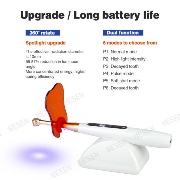 1s Dental Light Cure Machine 6 working modes for clinical adaptability