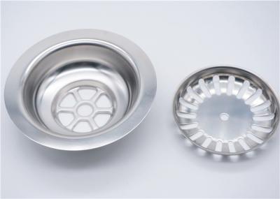 Waterproof Kitchen Sink Drain Catcher , Sink Strainer Plug Stainless Steel