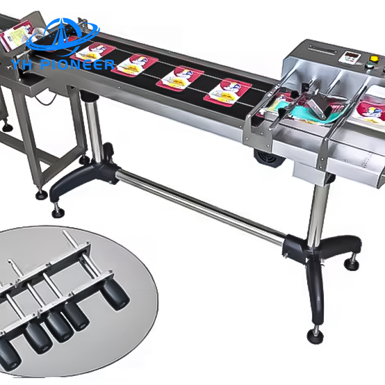 Нержавеющая сталь Строительные сумки конвейерные системы, сумки обработки конвейер 220V 50HZ