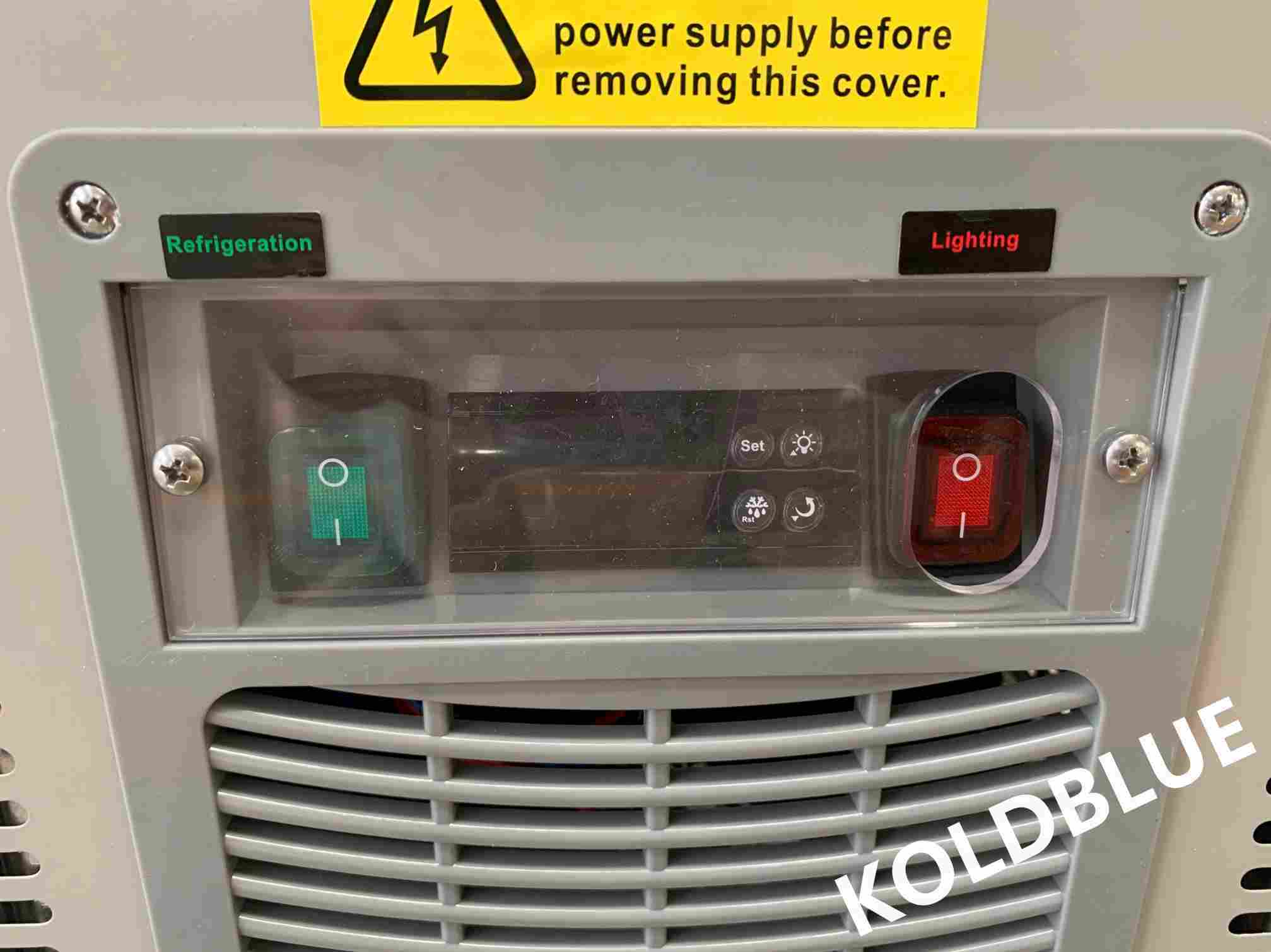 1500mm Compact Island Freezer Auto‑Defrost Supermarket Display Equipment