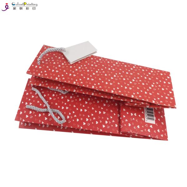 Wine Custom Printed Gift Bags Custom Printed Paper Bags For Wine Bottle Packaging