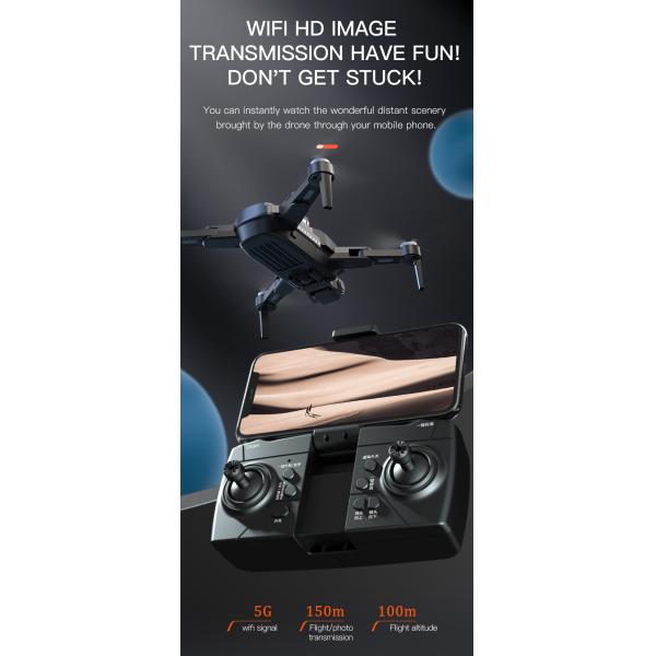4k HD Camera Quadcopter Rechargeable Drone Expert Operator Skill Level Foldable Aircraft Free Shipping Adults