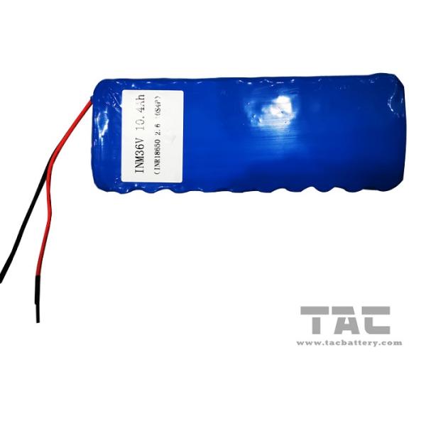 Portable Power Backup INR18650 36V Lithium Ion Cylindrical Battery