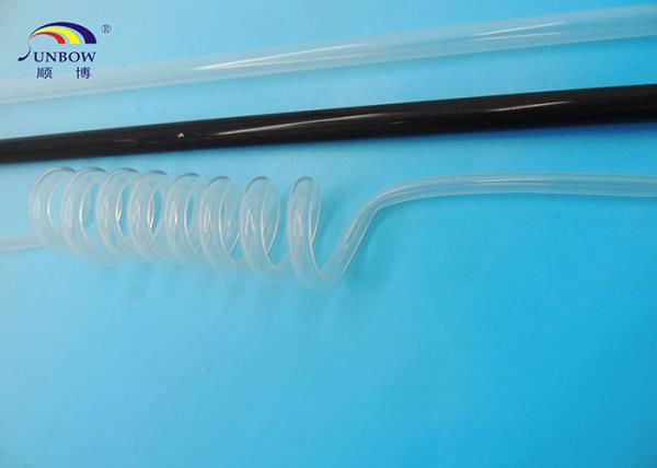 Fluoroplastic Spiral PFA Tube , Plastic Heat Resistant Tubing For Unity PFA Winding Tubing