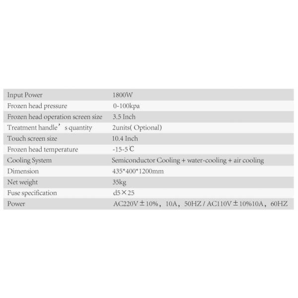 Cryolipolysis fat reduction machine for salom,spa and clinic with perfect treatmetn effect