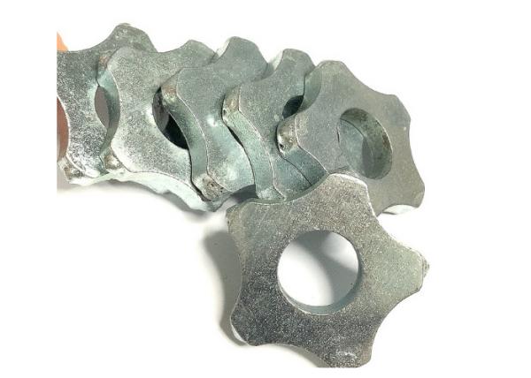 5pt Flail Cutters 5 Point Tungsten Carbide Tipped Flat Scarifiers Cutter For Concrete