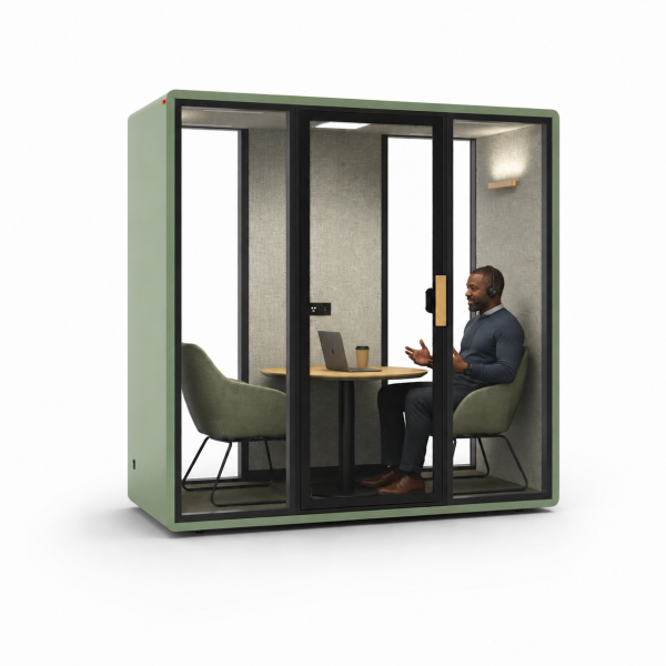 Commercial Acoustic Soundproof Office Pod Booth For Hybrid Workspaces