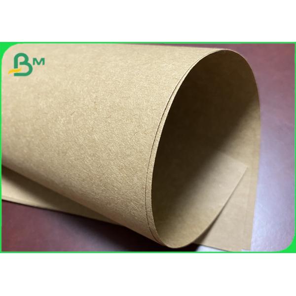 70gsm 80gsm 600mm * 270m Pure Kraft Paper Roll For Gift Wrapping Durable