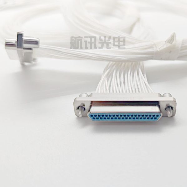 J30j-37tjl 37-Pin Rectangular Connector Male and Female Plug Sockets with Wires