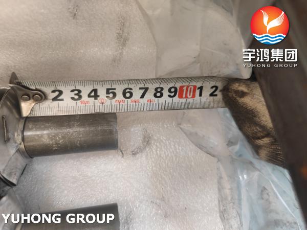 Monel 400 1/2 Copper Fin Tube Embedded ASME SB163 NO4400 LL Type