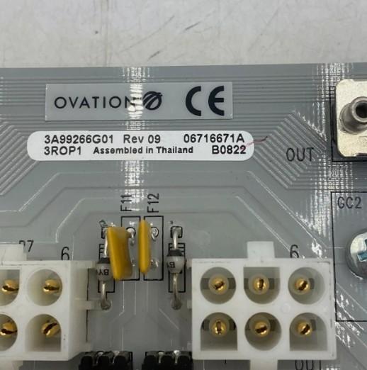 3A99266G01 Panel de transición de entrada y salida de Westinghouse