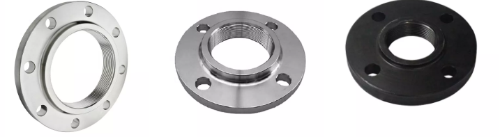 DIN ANSI Standard Carbon Steel Forged Galvanized Threaded Decorative Pipe Flange