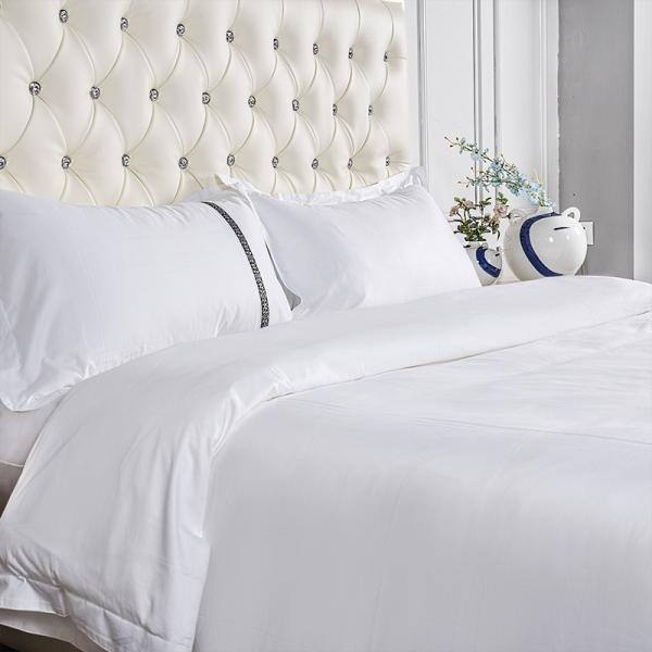 Custom 1.0m Hotel Bedding Sets Embroidered Duvet Cover