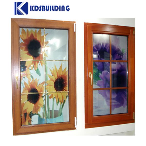 China Manufacture Aluminum Casement Windows For  House With  Ce  Certified  Solid  Wooden Window