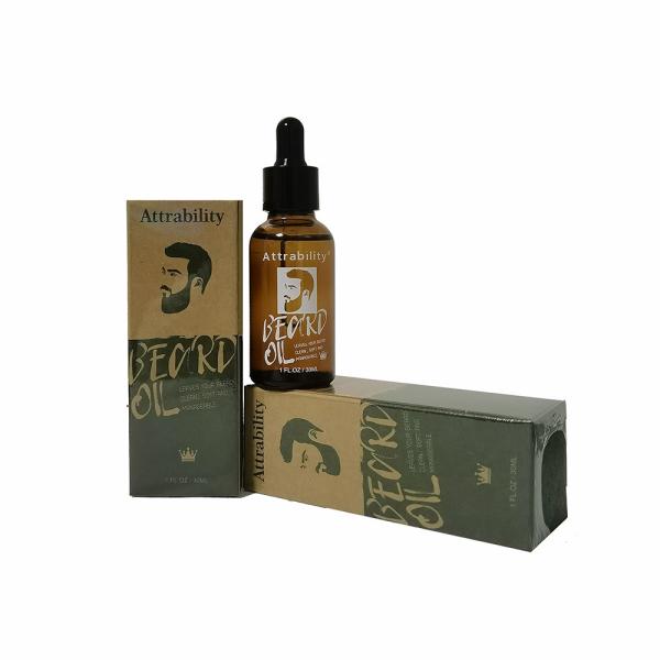 Wholesale China factory natural men beard serum beard growth oil 30ml Nourishing 100% Natual