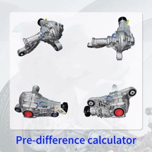 GLS350 Full-time Four-wheel Drive 4MATIC Front Axle Differential Assembly