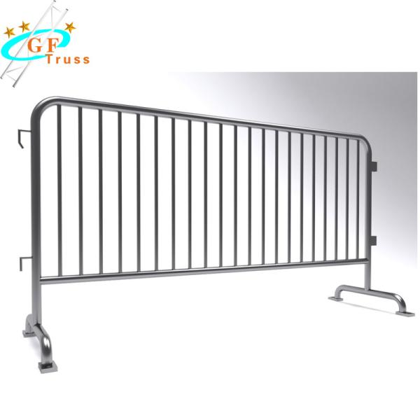Galvanized Iron Crash Temporary Metal 1.2M Road Safety Steel Barrier