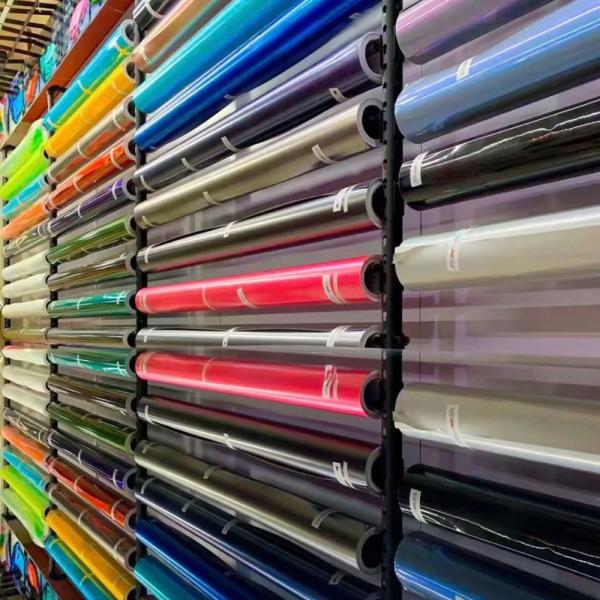 Matte PPF Film PET Matte Laser Grey Colored PPF Vinyl Wrap Rolls Car Body Protection Film