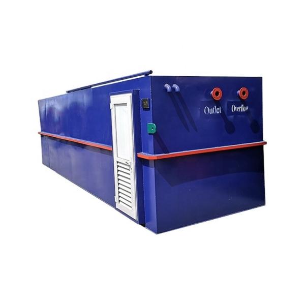 3000 L/H Produtividade Aquacultura Purificação de Esgoto MBR Design de Equipamento Integrado