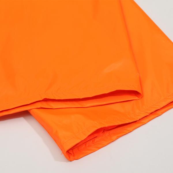 Outdoor Hiking Essential Pe Rain Coat with Custom Reflective Waterproof Raincoat
