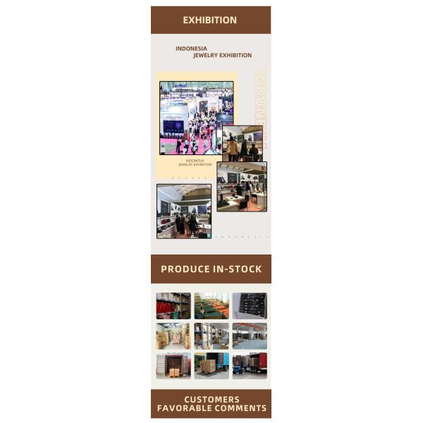 Caja de joyería de lujo personalizada de color gris terciopelo de joyería de embalaje de boda de compromiso de doble anillo de caja