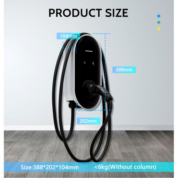 BYD Song Plus EV Car Type 1 настенное зарядное устройство с RFID-началом и стандартом зарядки GB/T