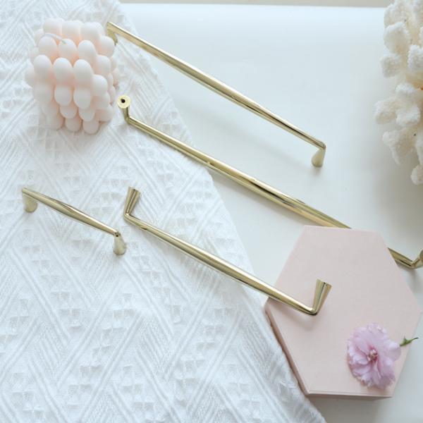 Metal Wardrobe Pull Furniture Brass Kitchen Handle Cabinet Drawer Handle