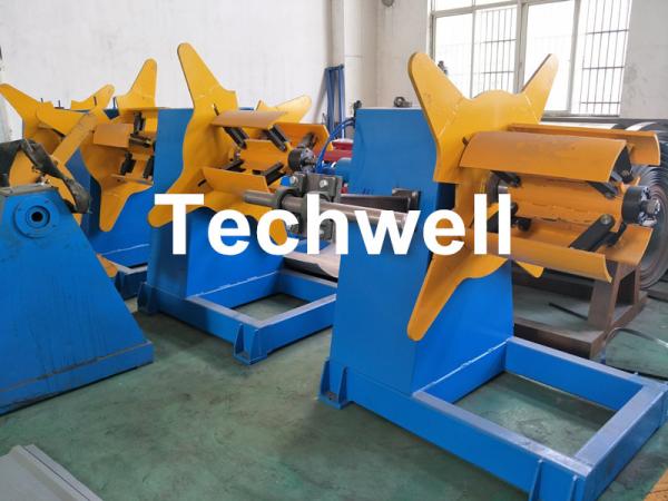 Manual Decoiler / Uncoiler , Umbrella Type With Manual Expanding & Passive Uncoil For 5 Ton