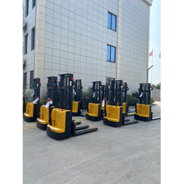 Equipo de elevación de la clase Frist Walkie Full Electric Stacker 1500kg 2000kg Elevación eléctrica